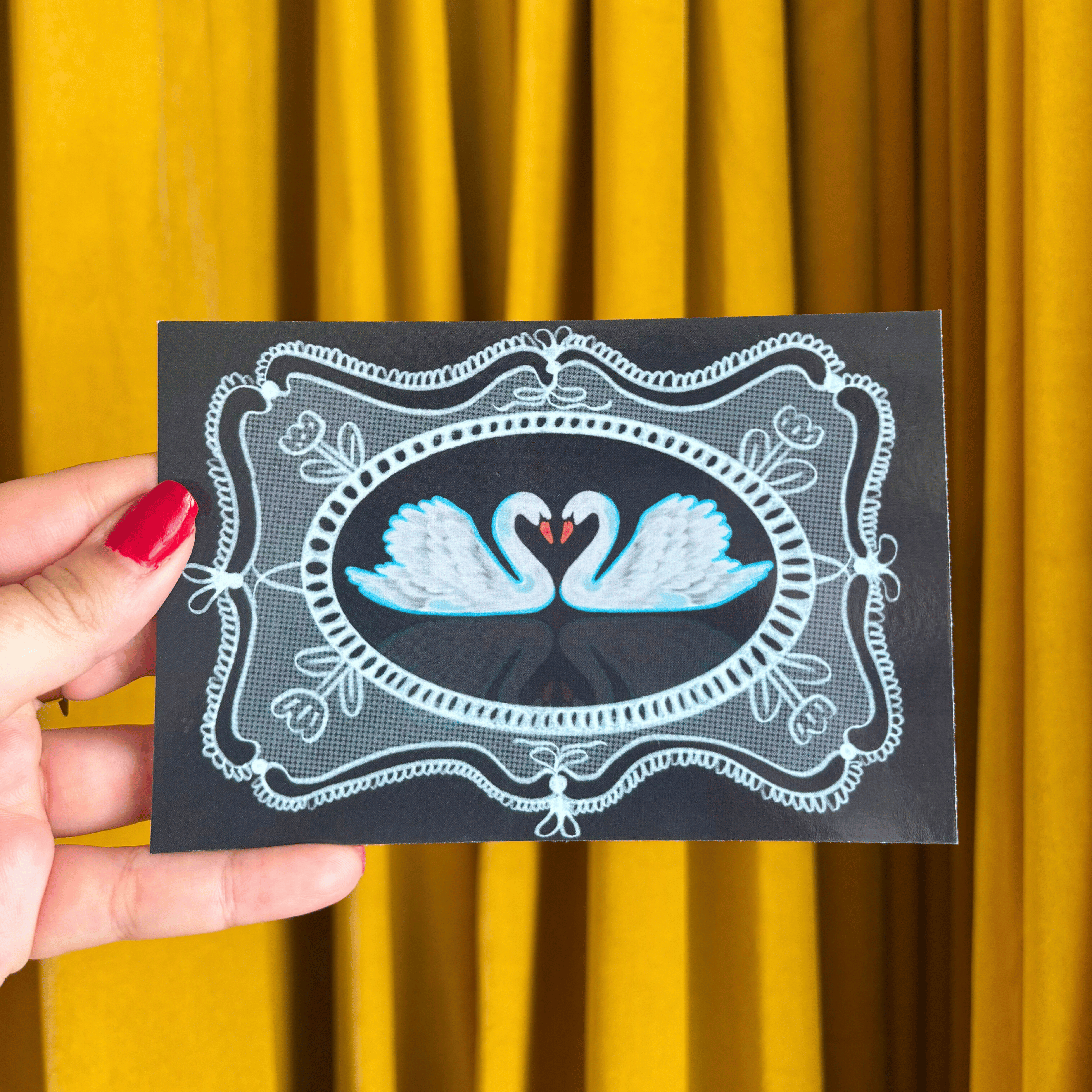 Swan Postcard
