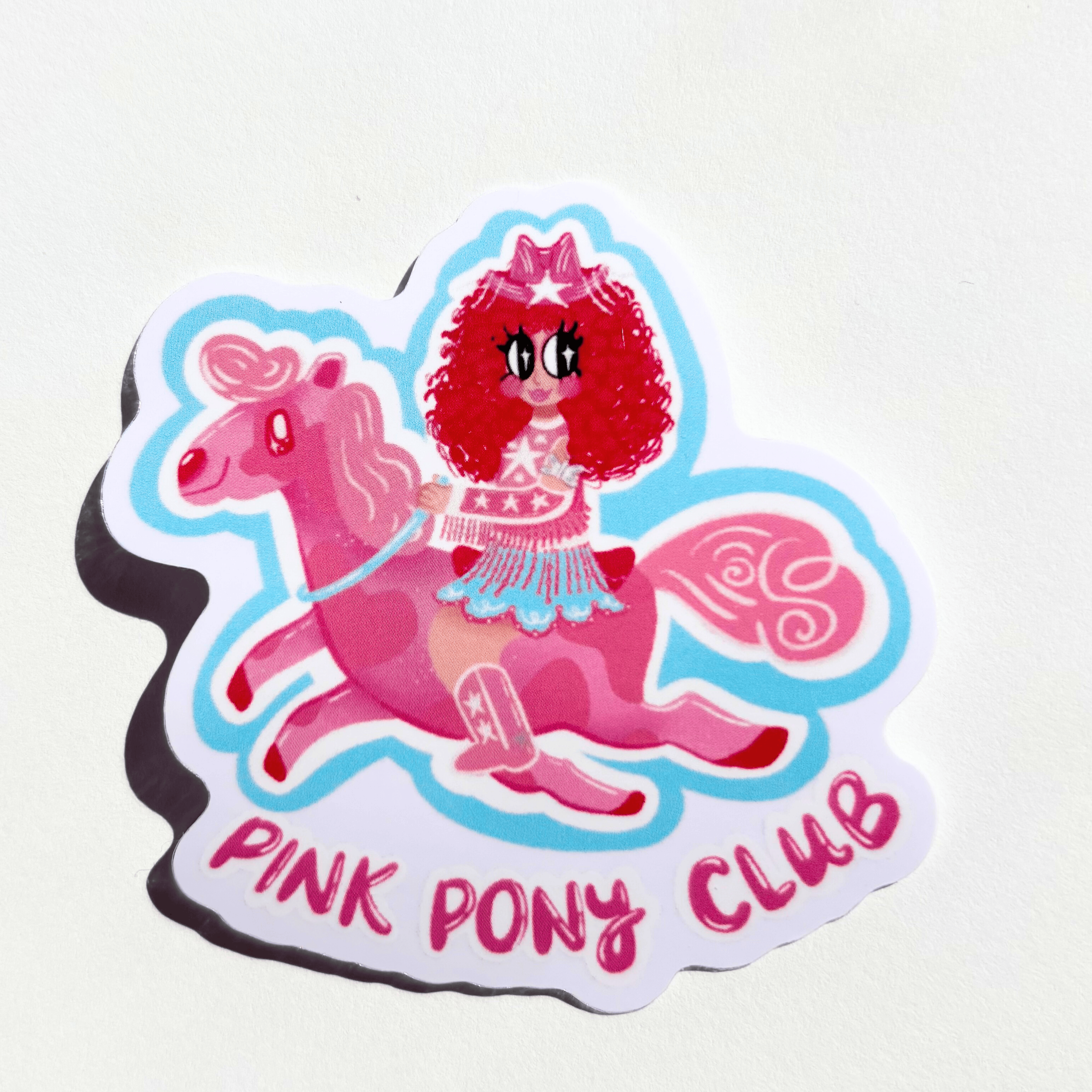 Pink Pony Club Sticker