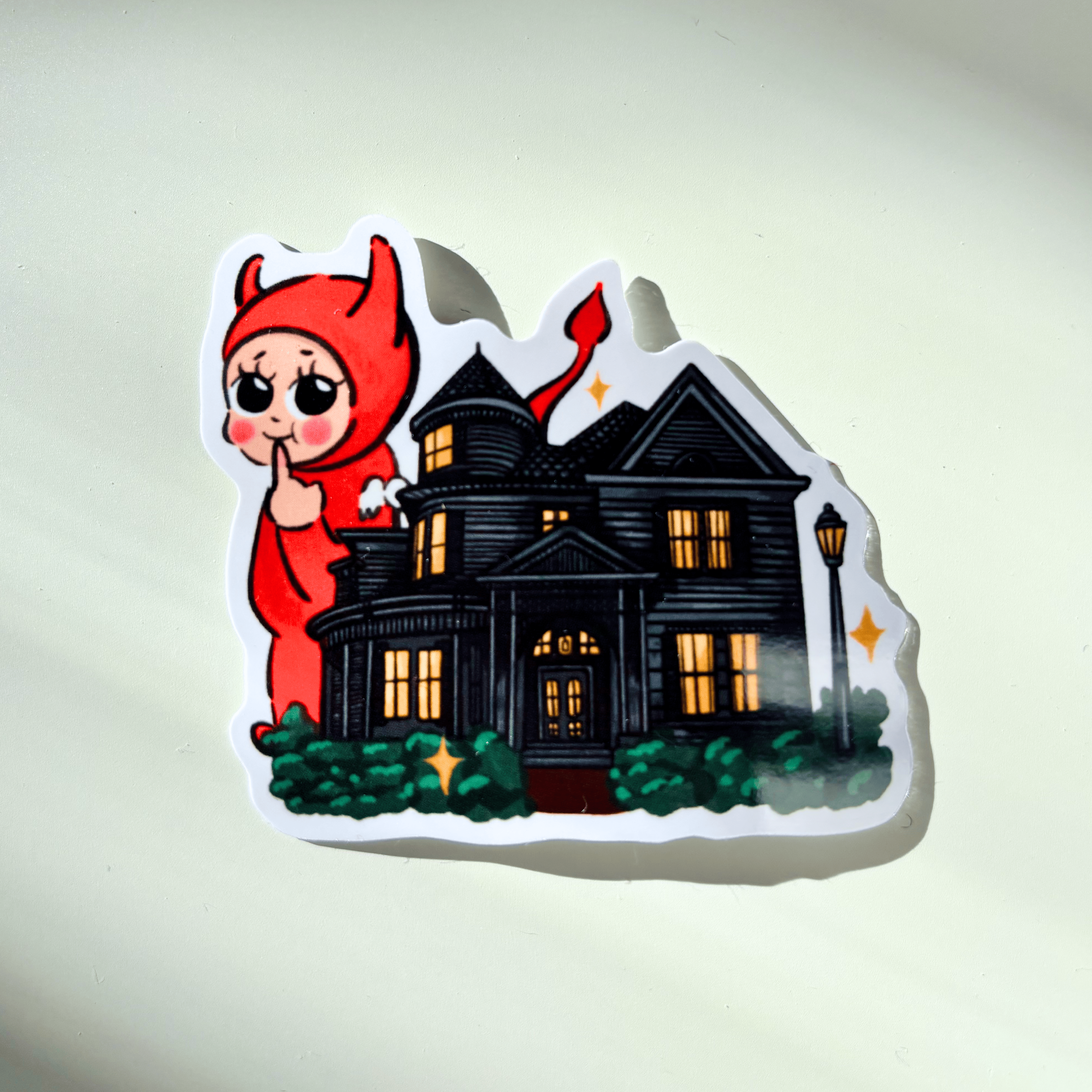 Devil Kewpie Sticker