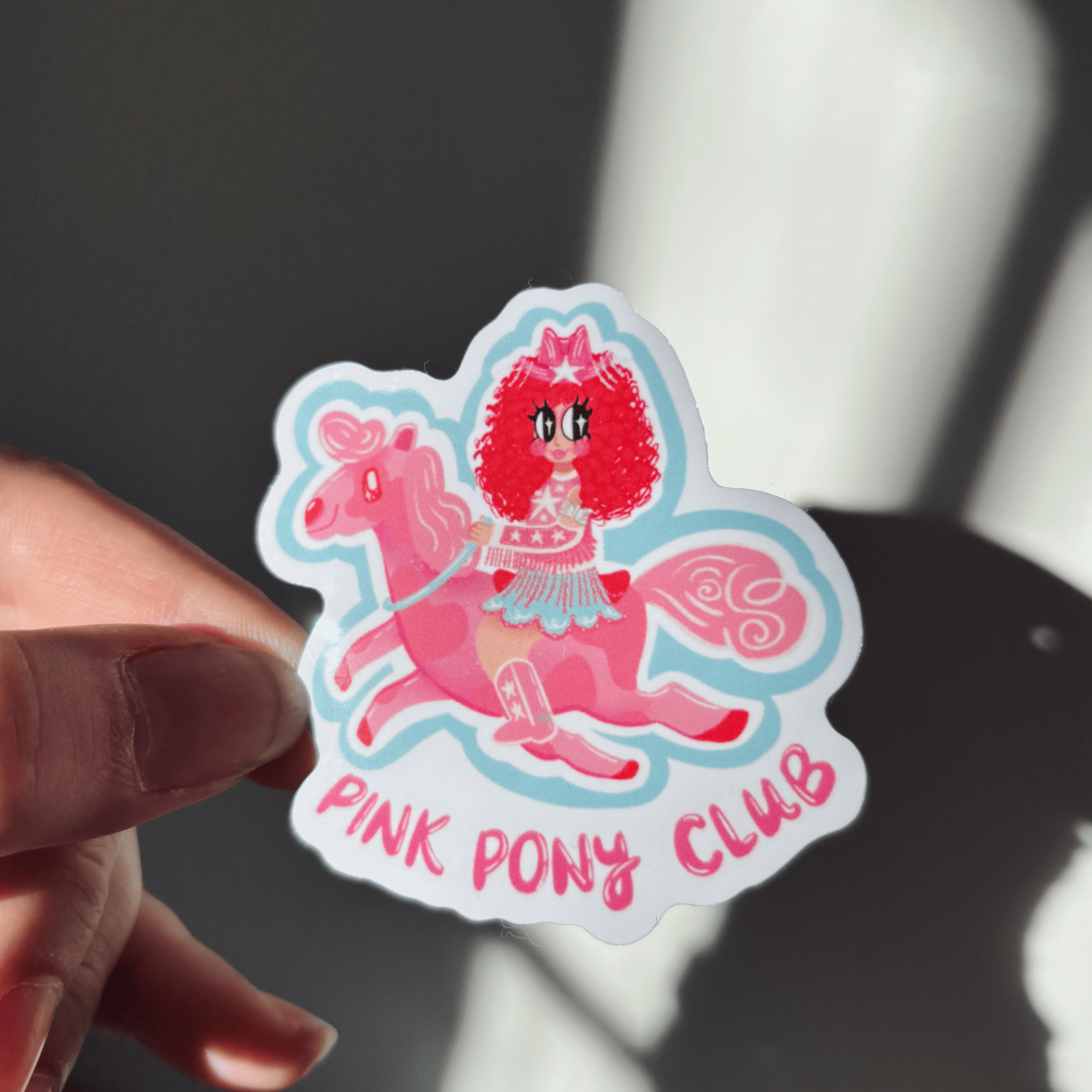Pink Pony Club Sticker