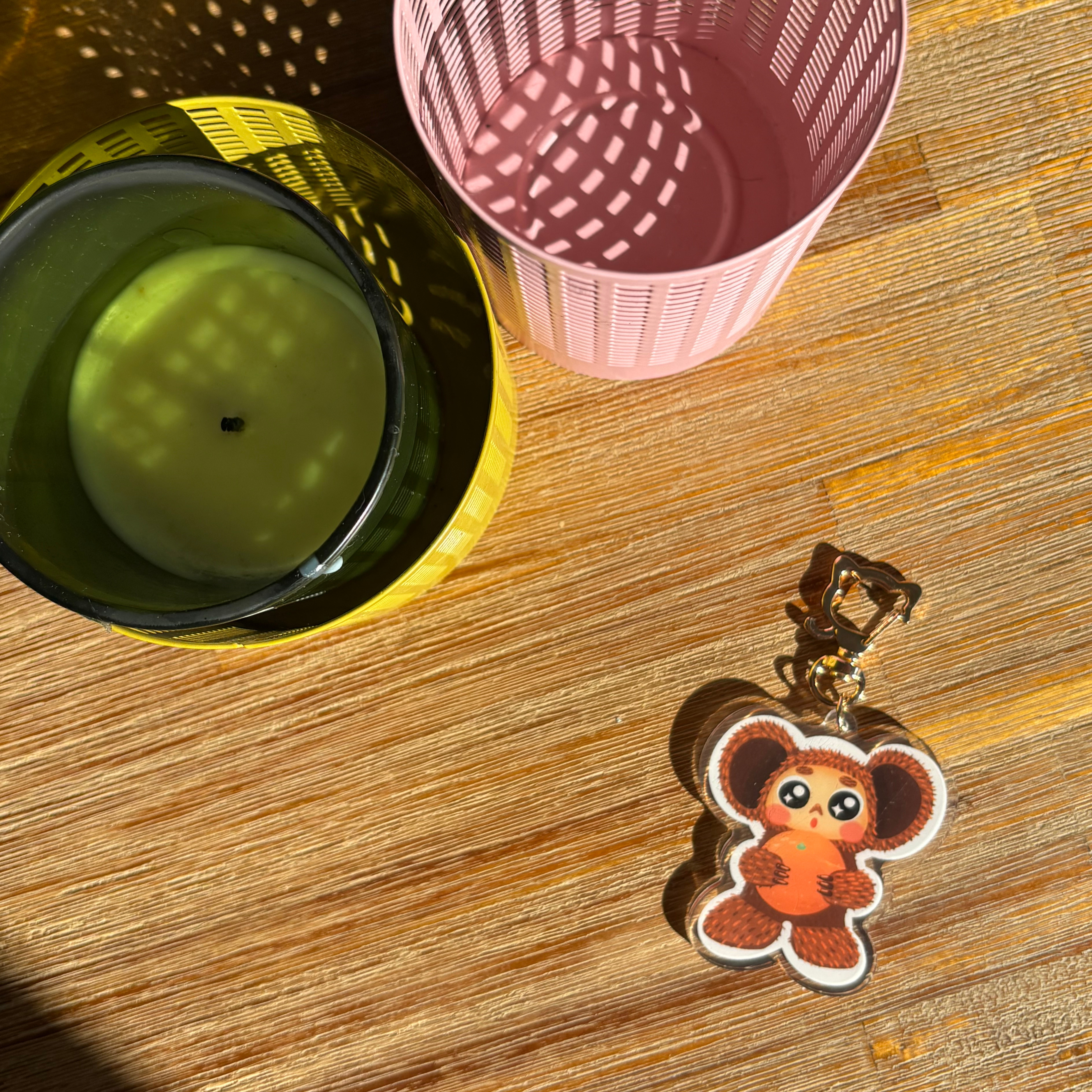 Cheburashka Keychain