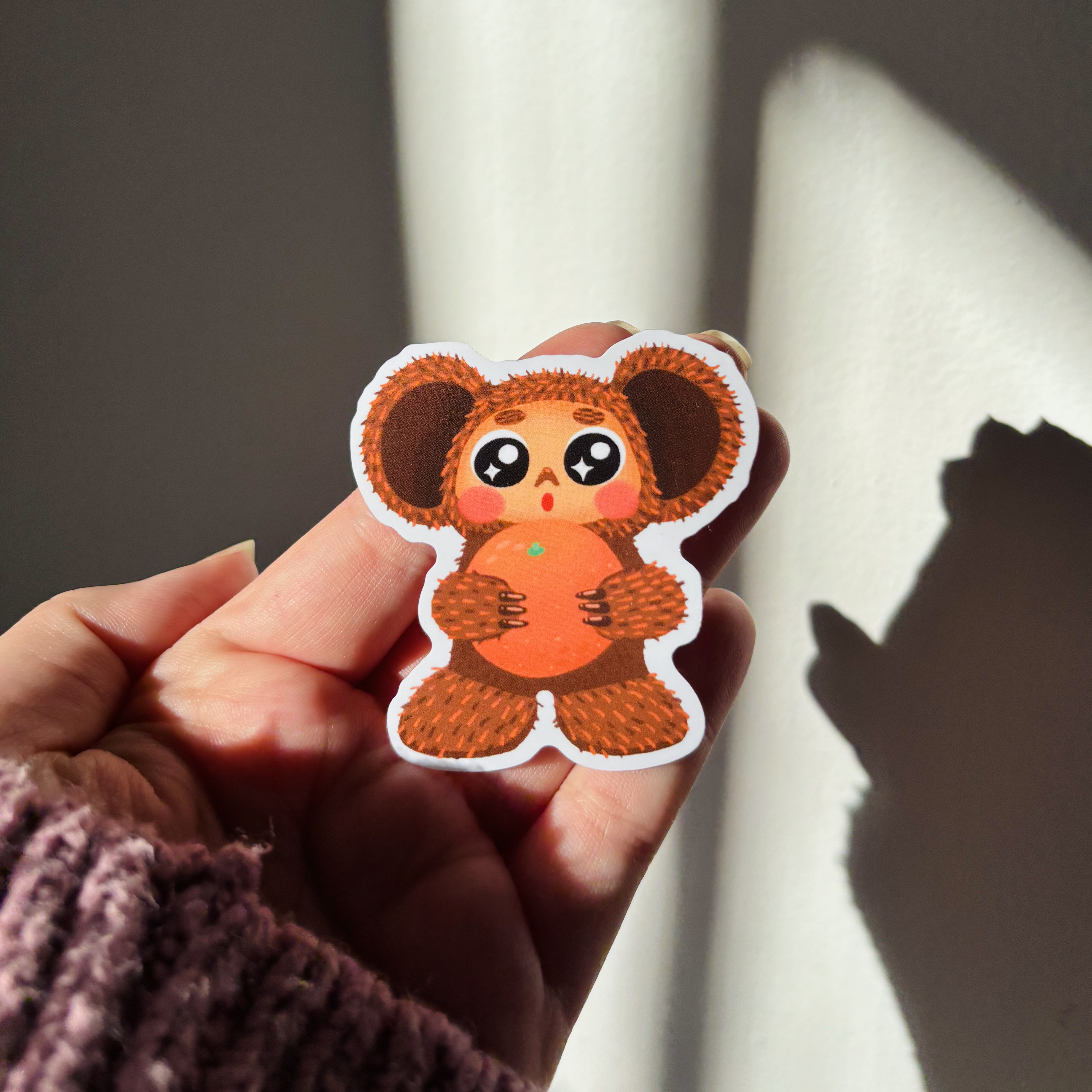 Cheburashka Sticker